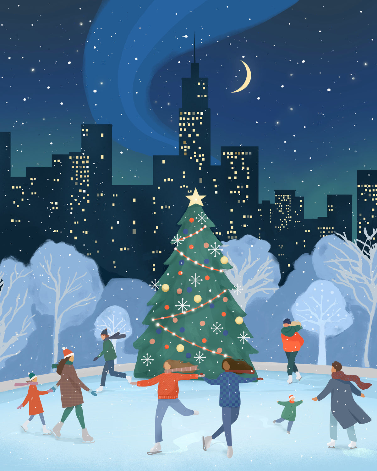 aluminium-print-xmas-in-nyc