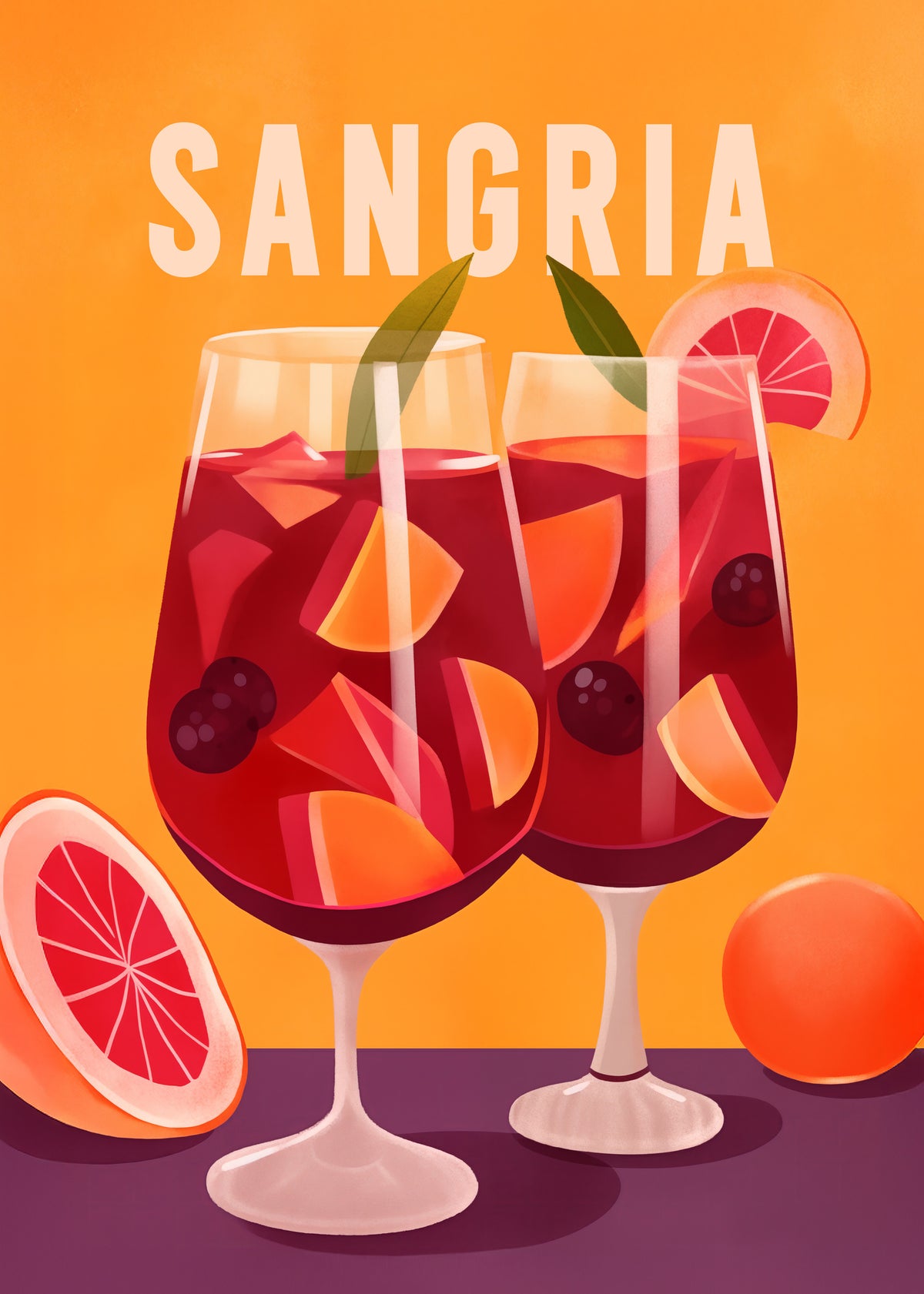 acrylic-print-sangria
