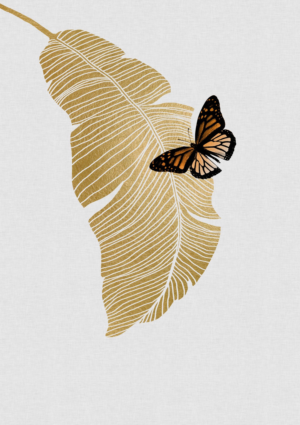 framedposter-print-butterfly-palm-leaf