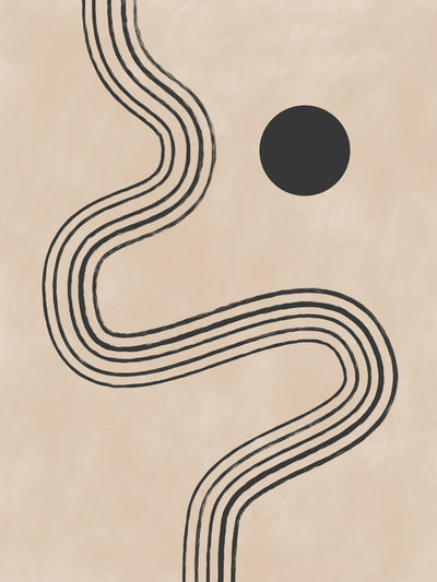 poster-print-curves-and-sphere