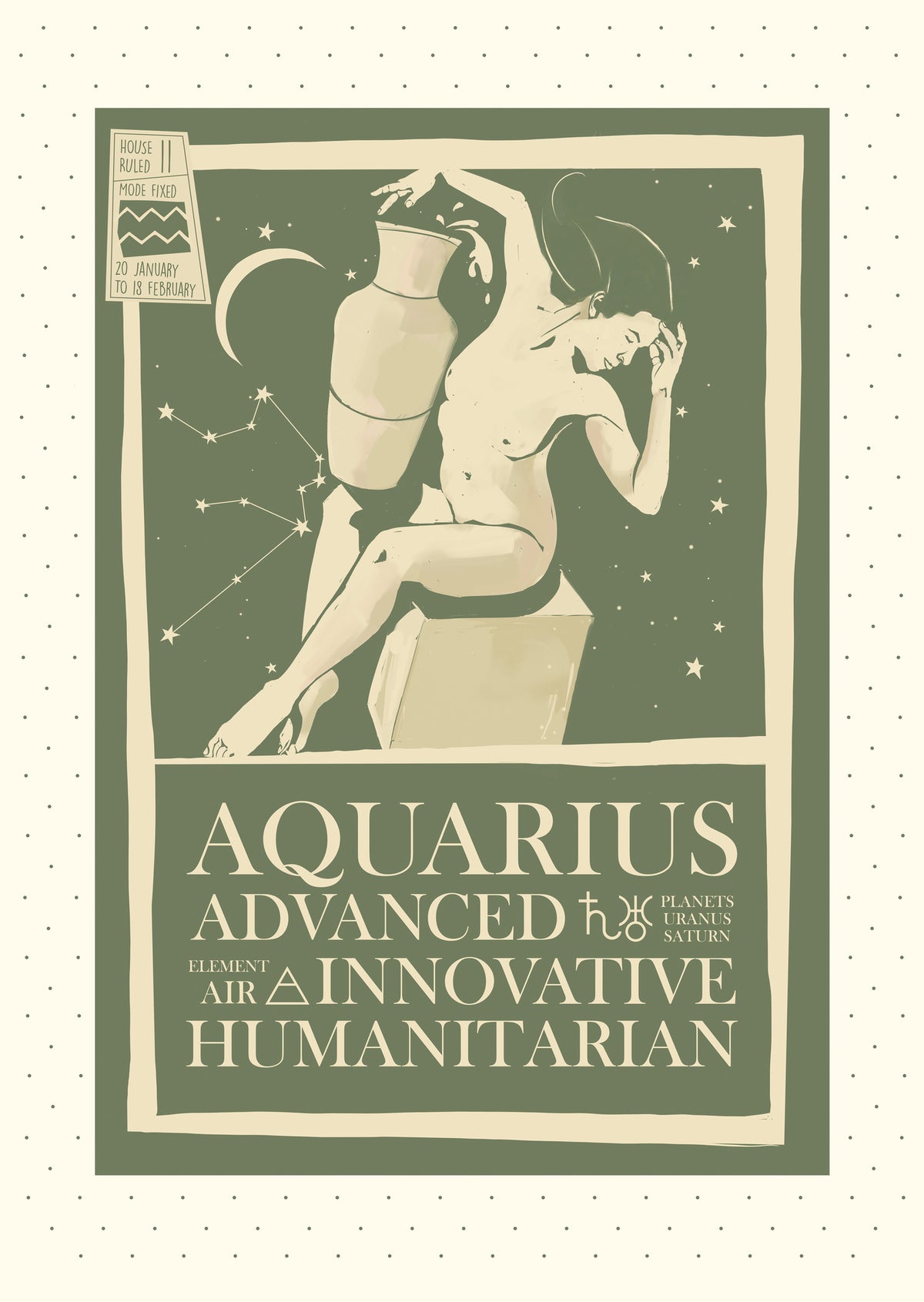 framedcanvas-print-aquarius-zodiac-poster