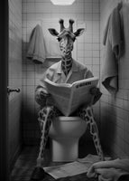 framedcanvas-print-giraffe-in-the-toilet
