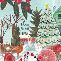 acrylic-print-three-french-hens-christmas