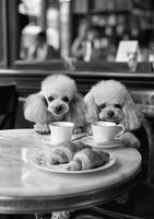 acrylic-print-poodles-at-the-cafe