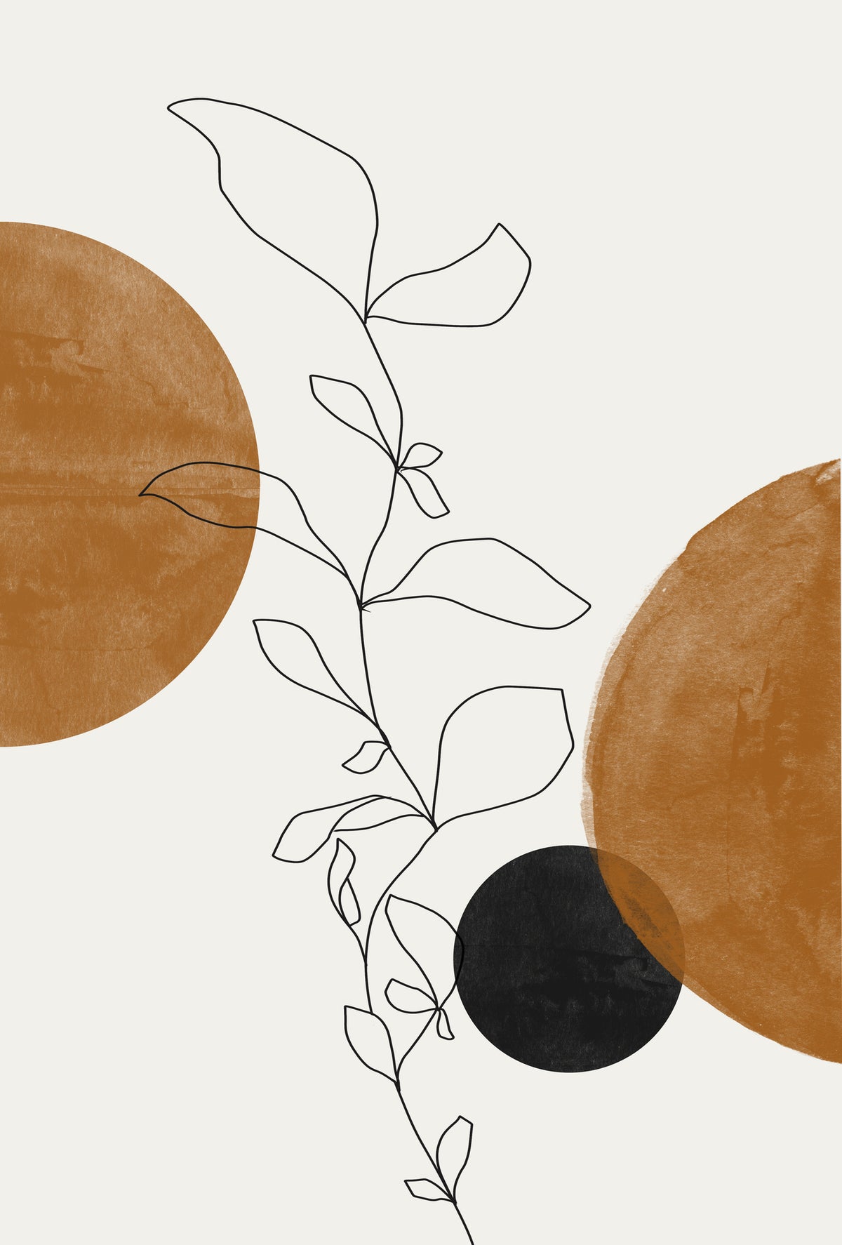 framedposter-print-earthy-line-dance