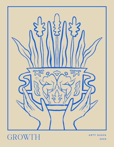 poster-print-vessel-collection-growth-lineart