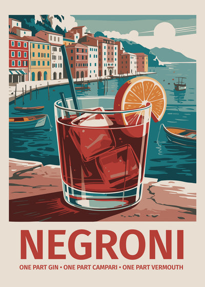 poster-print-negroni-vintage