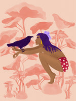acrylic-print-raven
