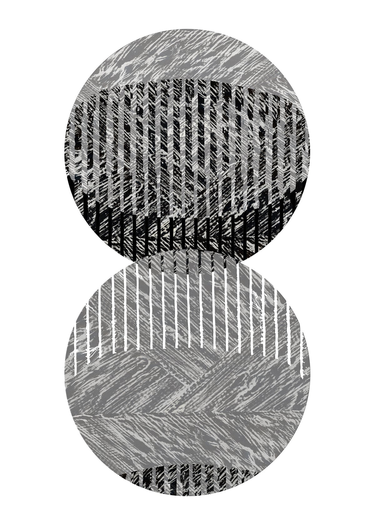 aluminium-print-black-grey-dots-bauhaus-no3