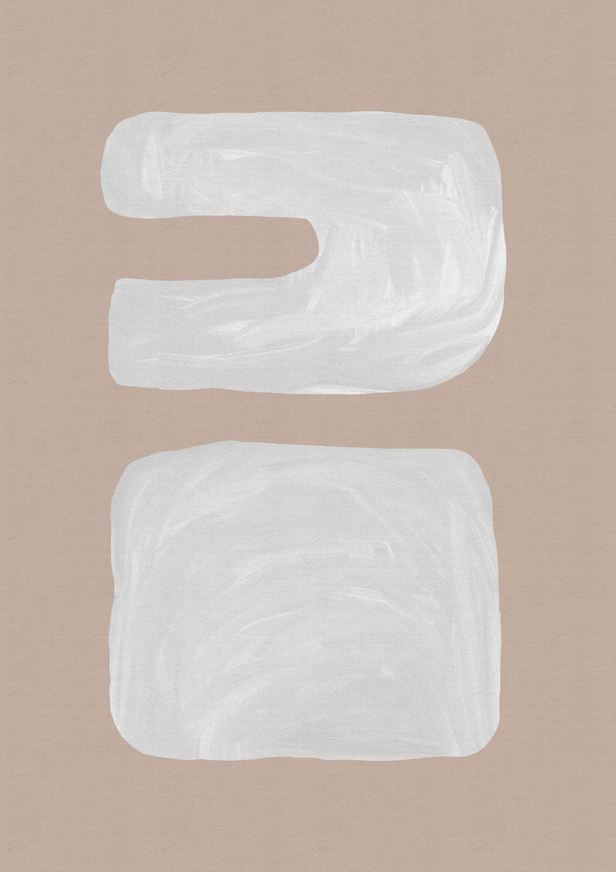 aluminium-print-mid-century-brown-iii
