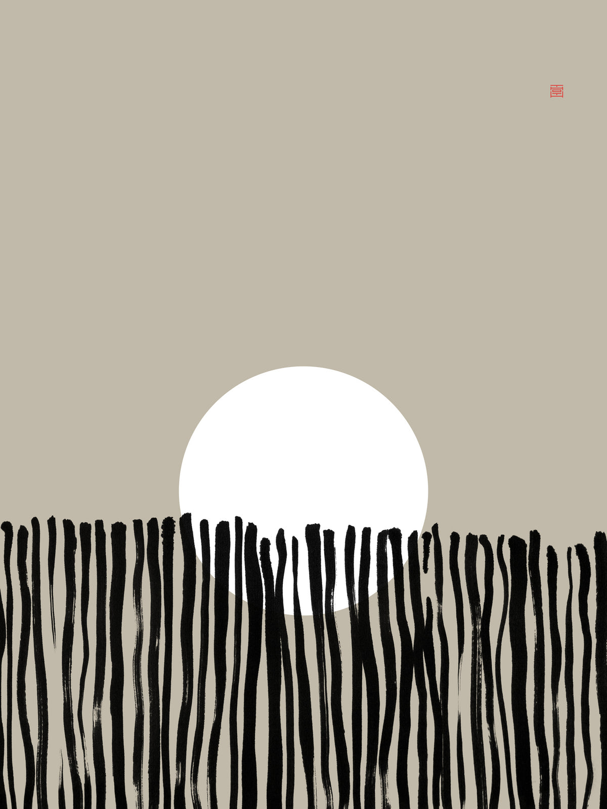 canvas-print-hidden-moon-n6-behind-the-fence