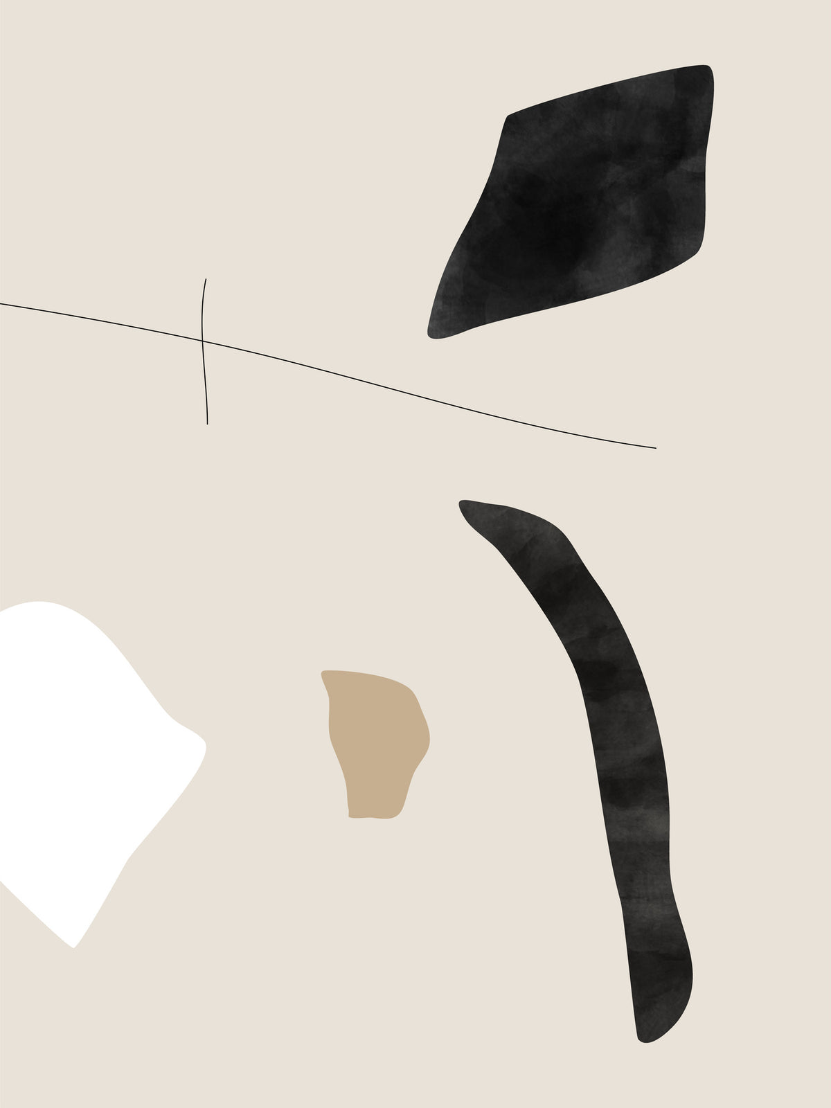 framedcanvas-print-graphic-shapes-and-lines-poster