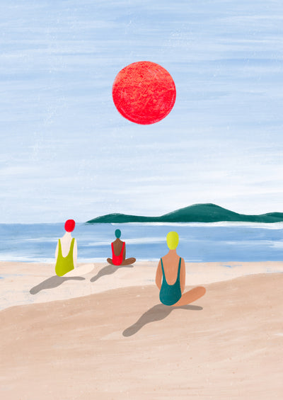 poster-print-girls-at-the-beach
