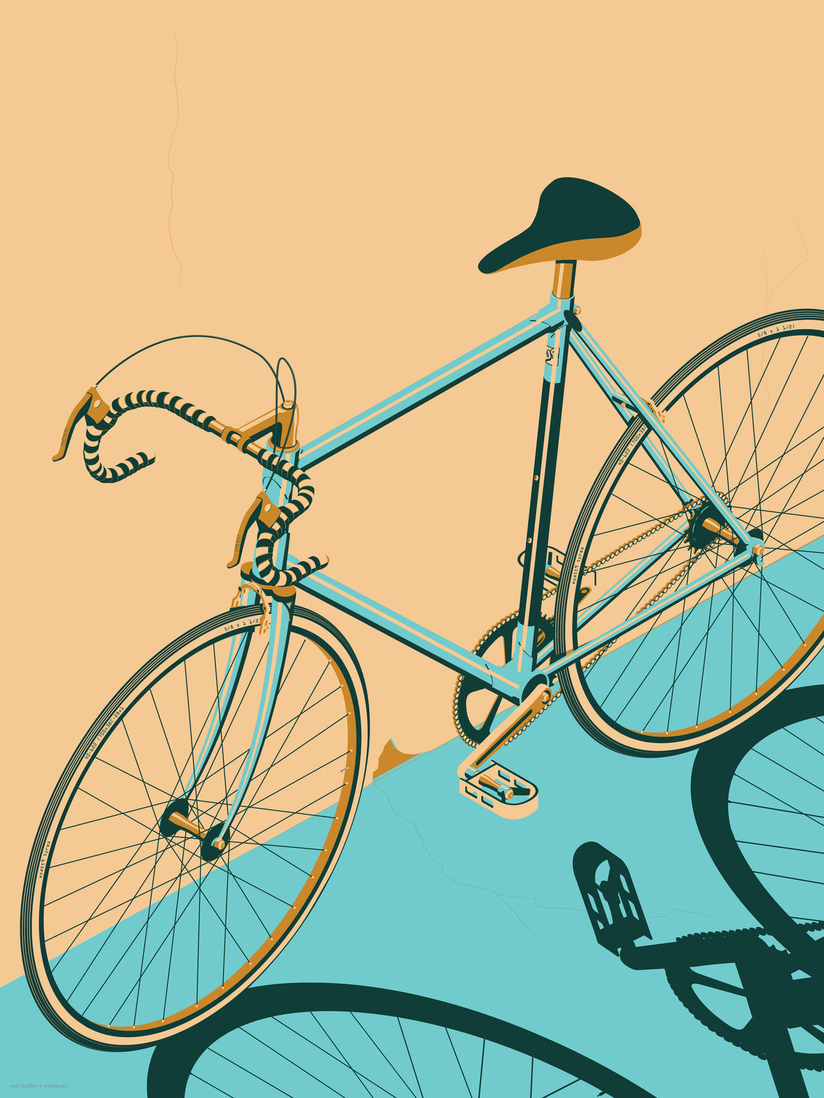 framedposter-print-isometric-bicycle