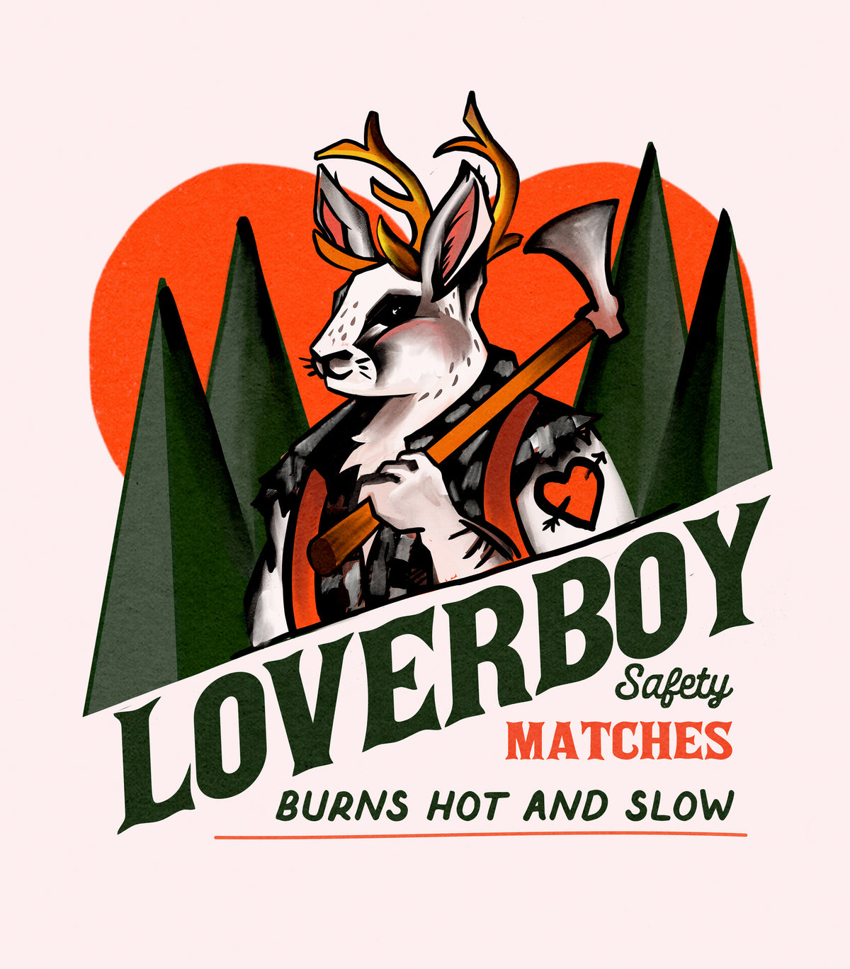 poster-print-loverboy-safety-matches-jackalope-lumberjack