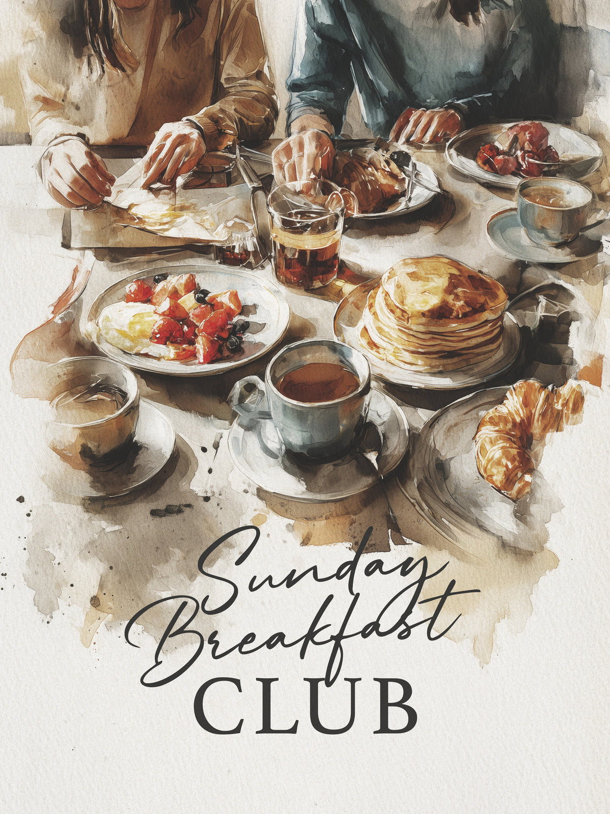 framedposter-print-sunday-breakfast-club