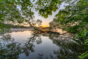 3-piece-canvas-print-sunrise-reflection