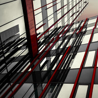 aluminium-print-red-lines