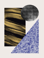 acrylic-print-geometric-shapes-with-a-black-and-gold-textured