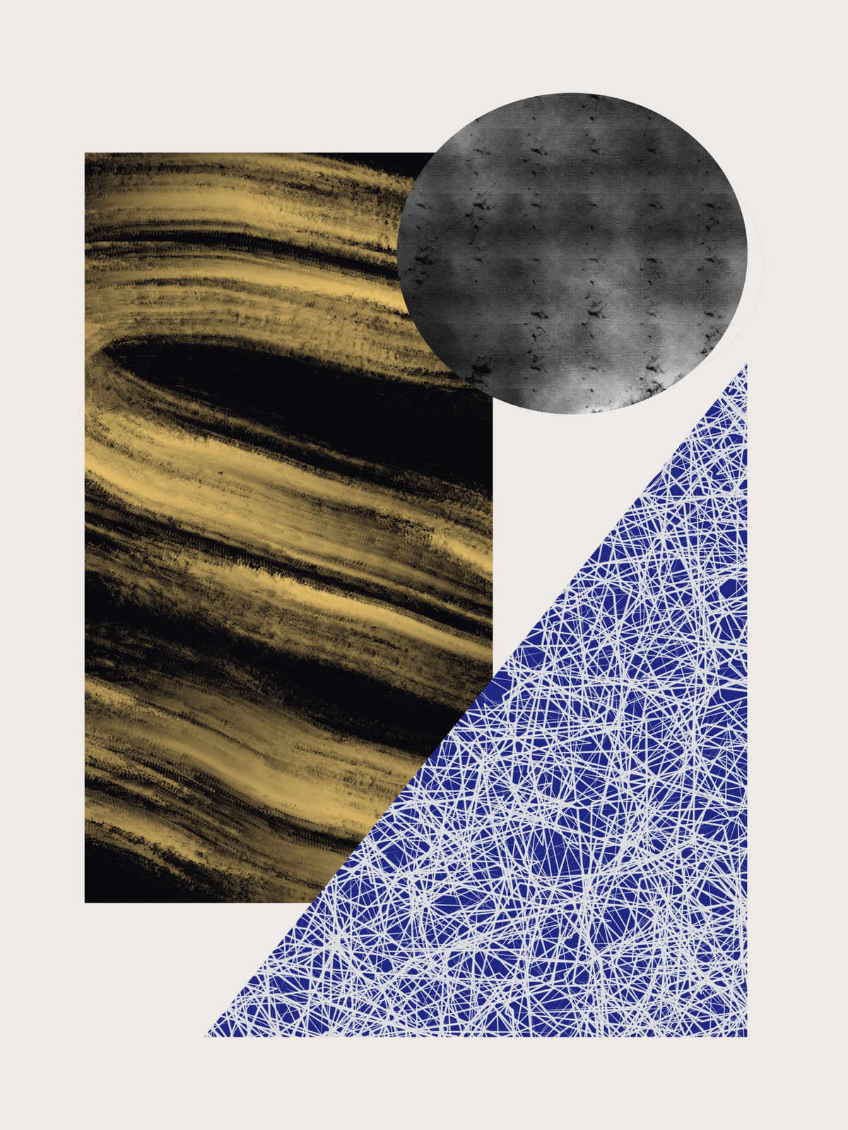 acrylic-print-geometric-shapes-with-a-black-and-gold-textured
