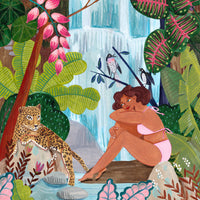 poster-print-by-the-waterfall