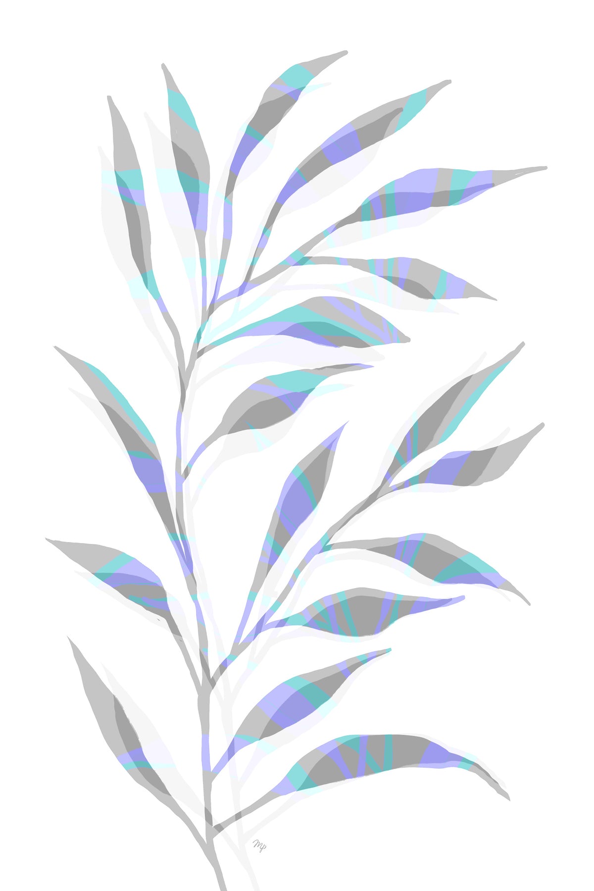 acrylic-print-minimalist-branch-with-leaves