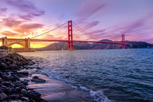 acrylic-print-golden-gate-in-the-evening