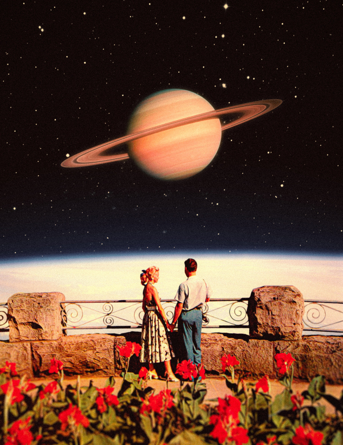 canvas-print-lovers-in-space
