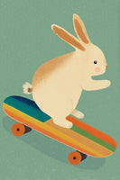 canvas-print-skateboarding-bunny