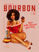 aluminium-print-babes-of-bourbon-vol-8-vintage-pinup-girl-with-afro