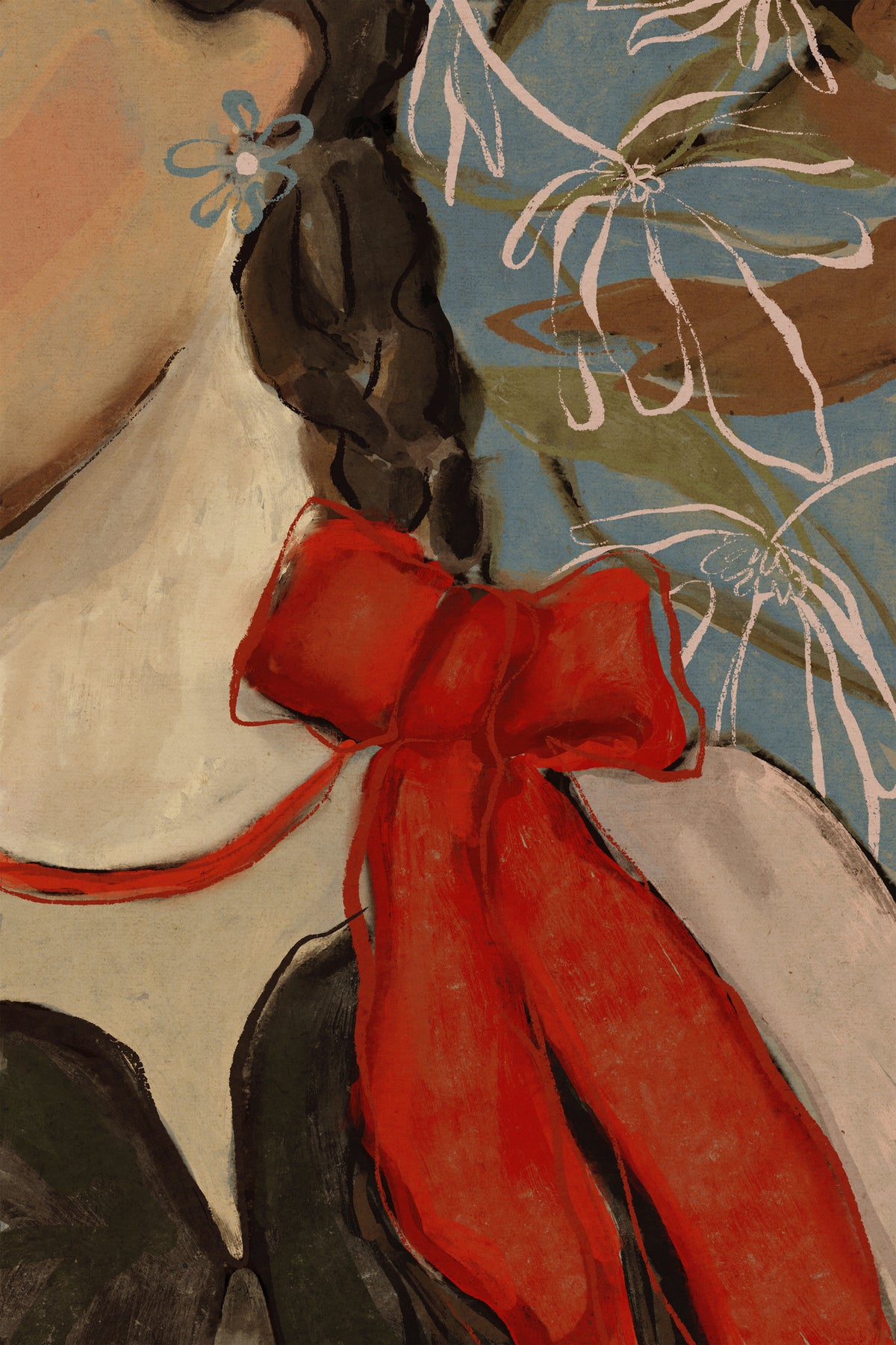 canvas-print-scarlet-bow-elegance