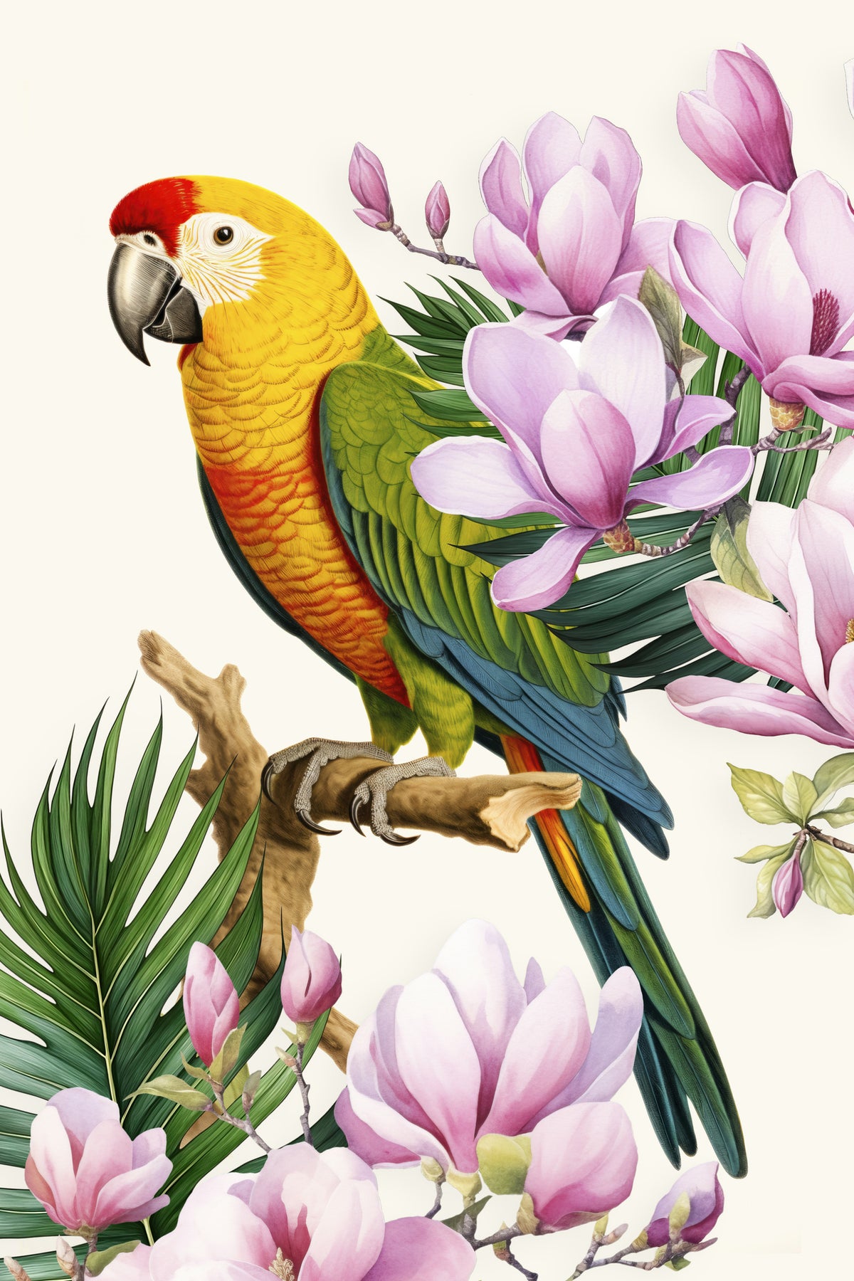aluminium-print-parrots-paradise-ii