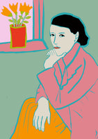 aluminium-print-lady-in-pink
