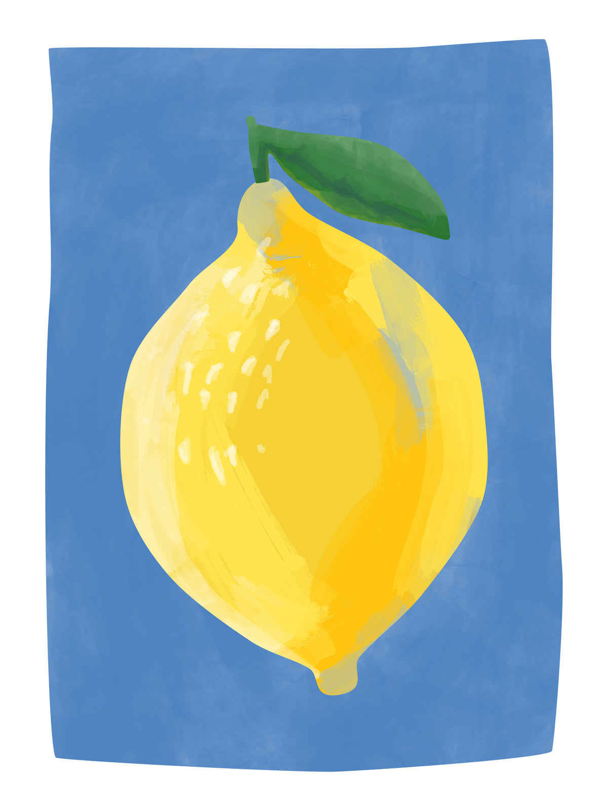 framedposter-print-simplistic-painting-of-a-lemon