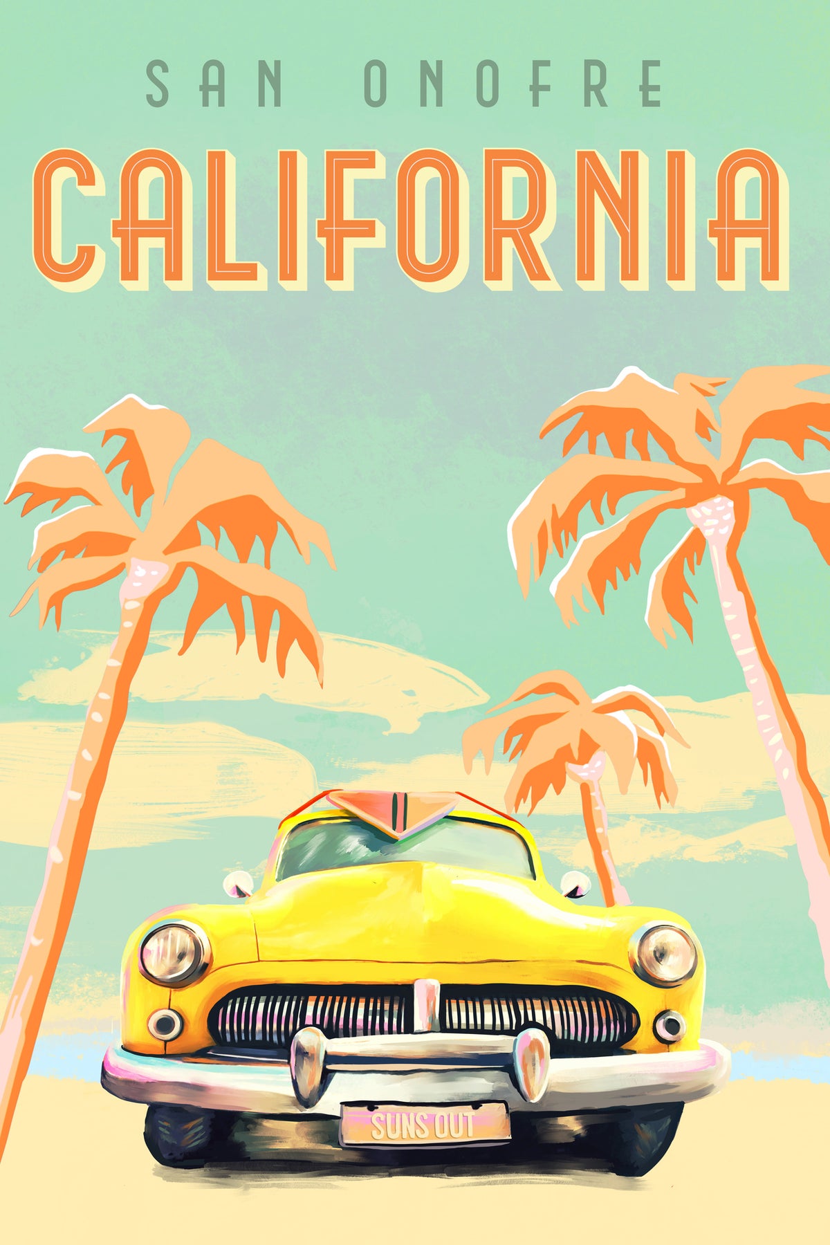 framedposter-print-california-surf-poster