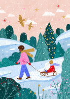 framedcanvas-print-snowy-sledge-walk