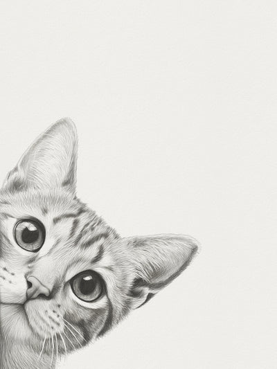 poster-print-curious-cat