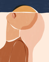 framedposter-print-half-face-half-sun