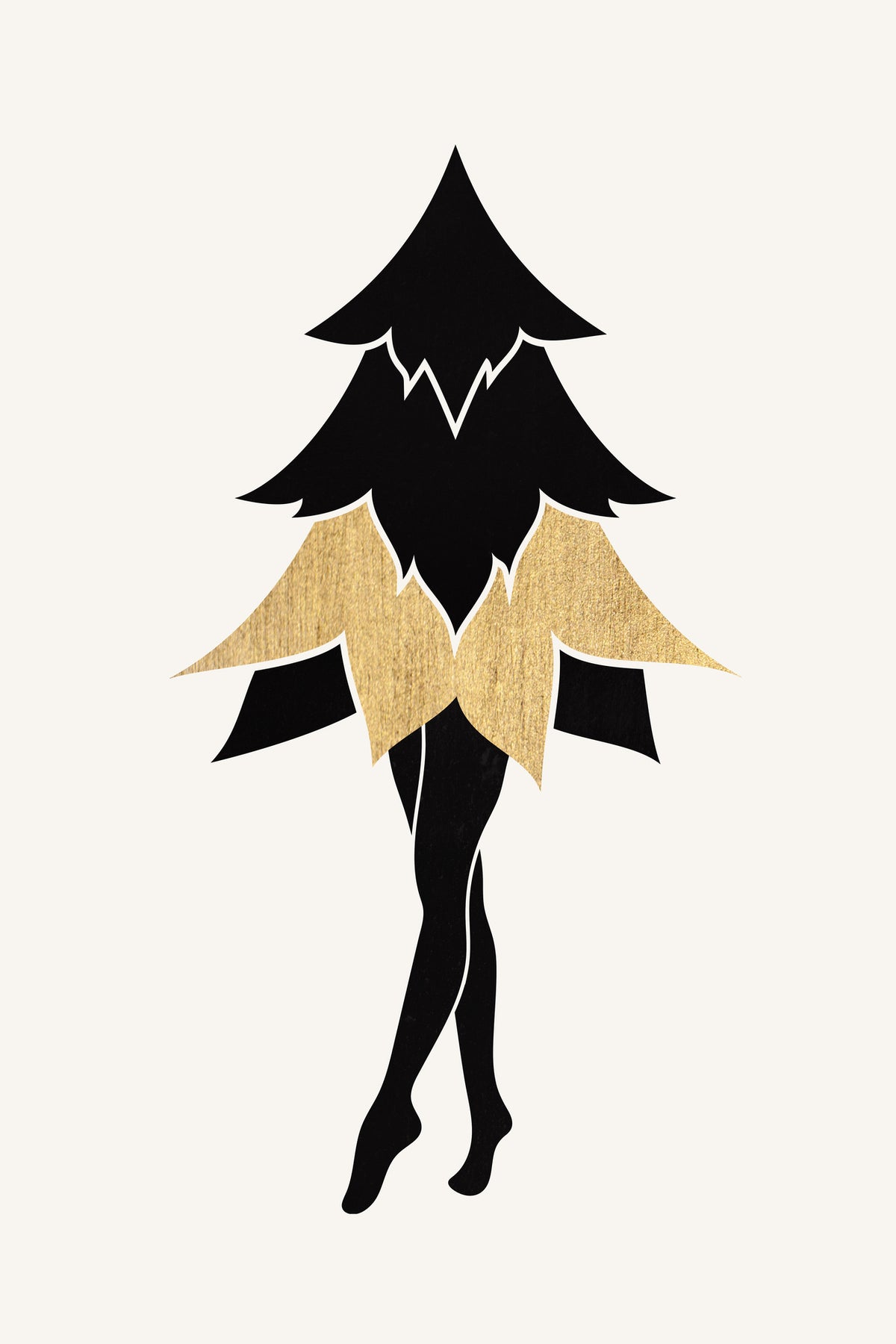 aluminium-print-lady-gaga-at-christmas-vers2