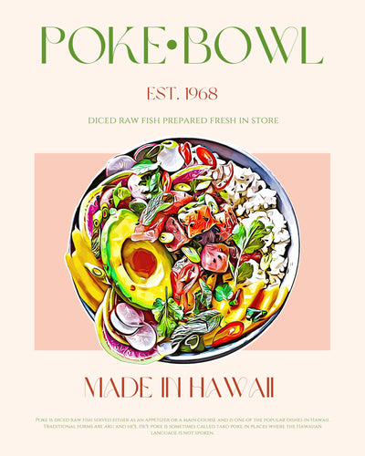 poster-print-hawaiian-flavor-bliss