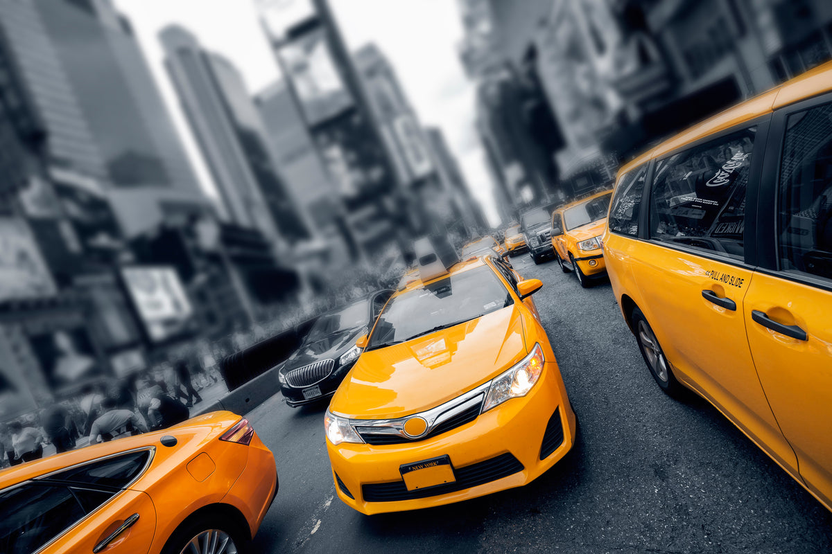 acrylic-print-taxi-in-nyc