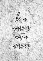 aluminium-print-be-a-warrior