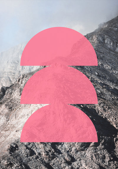 poster-print-pink-horizon-layers