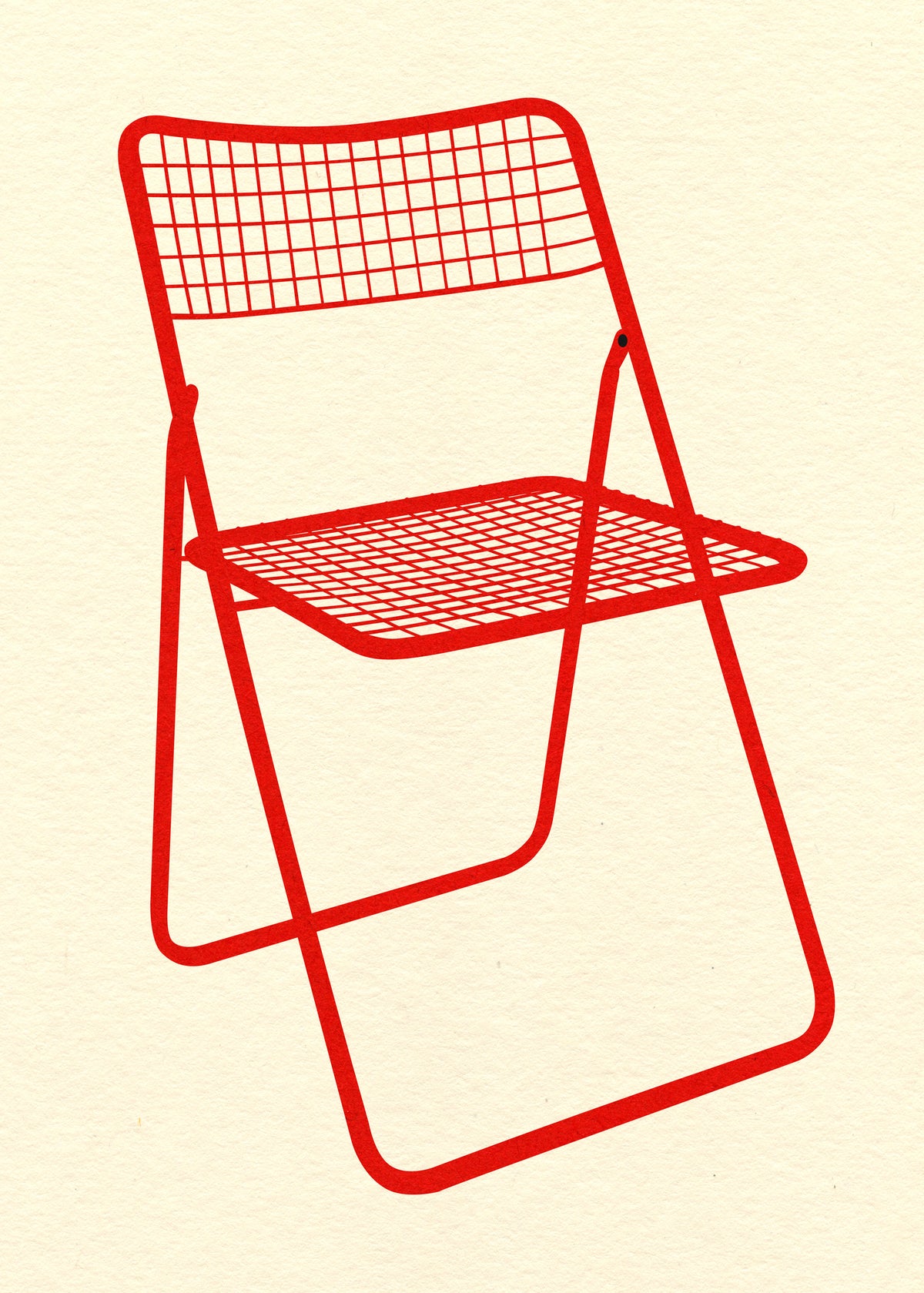framedcanvas-print-ted-net-chair-red