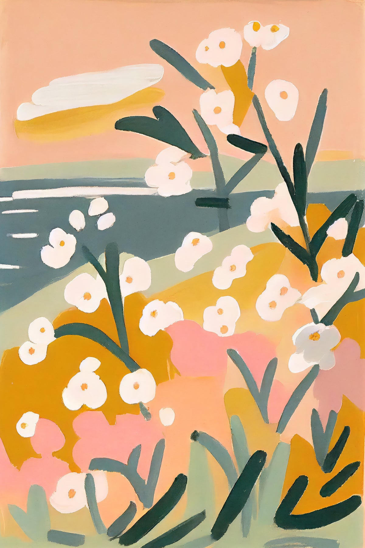 framedcanvas-print-petals-by-the-shore