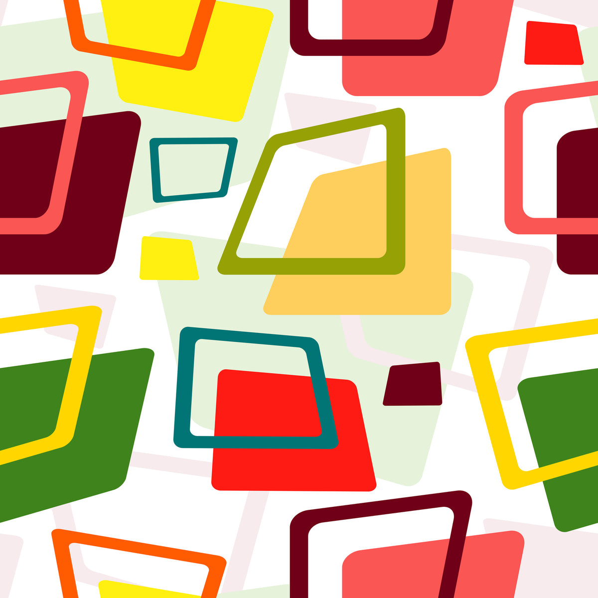 canvas-print-rectangles-in-retro-style