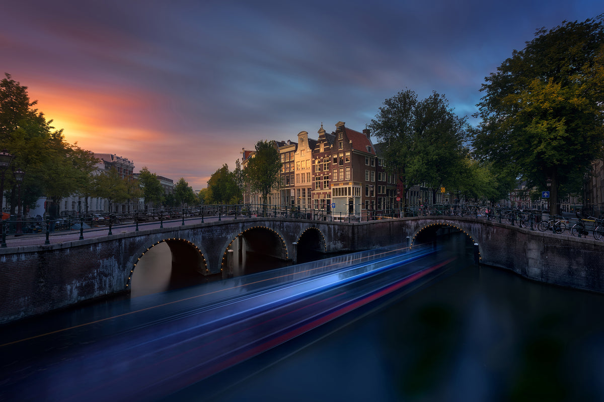 canvas-print-amsterdam-sunset