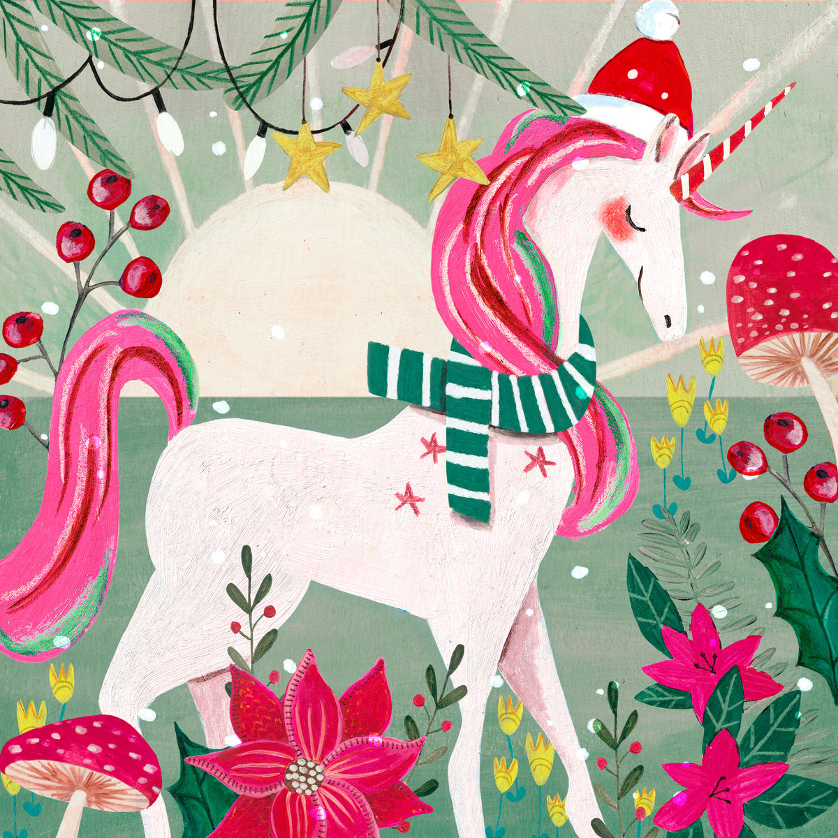 aluminium-print-christmas-unicorn