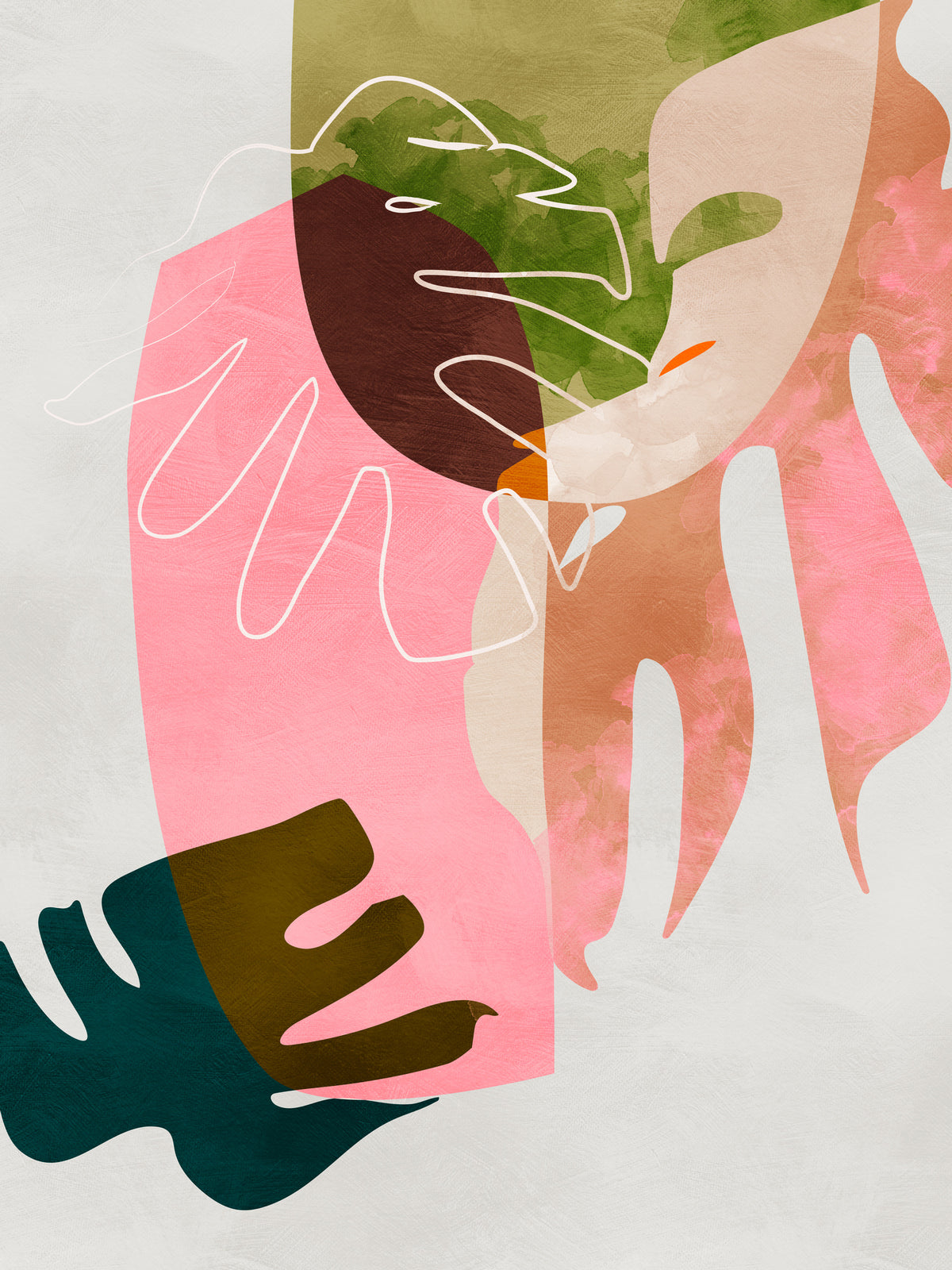 acrylic-print-leaves-cut-out