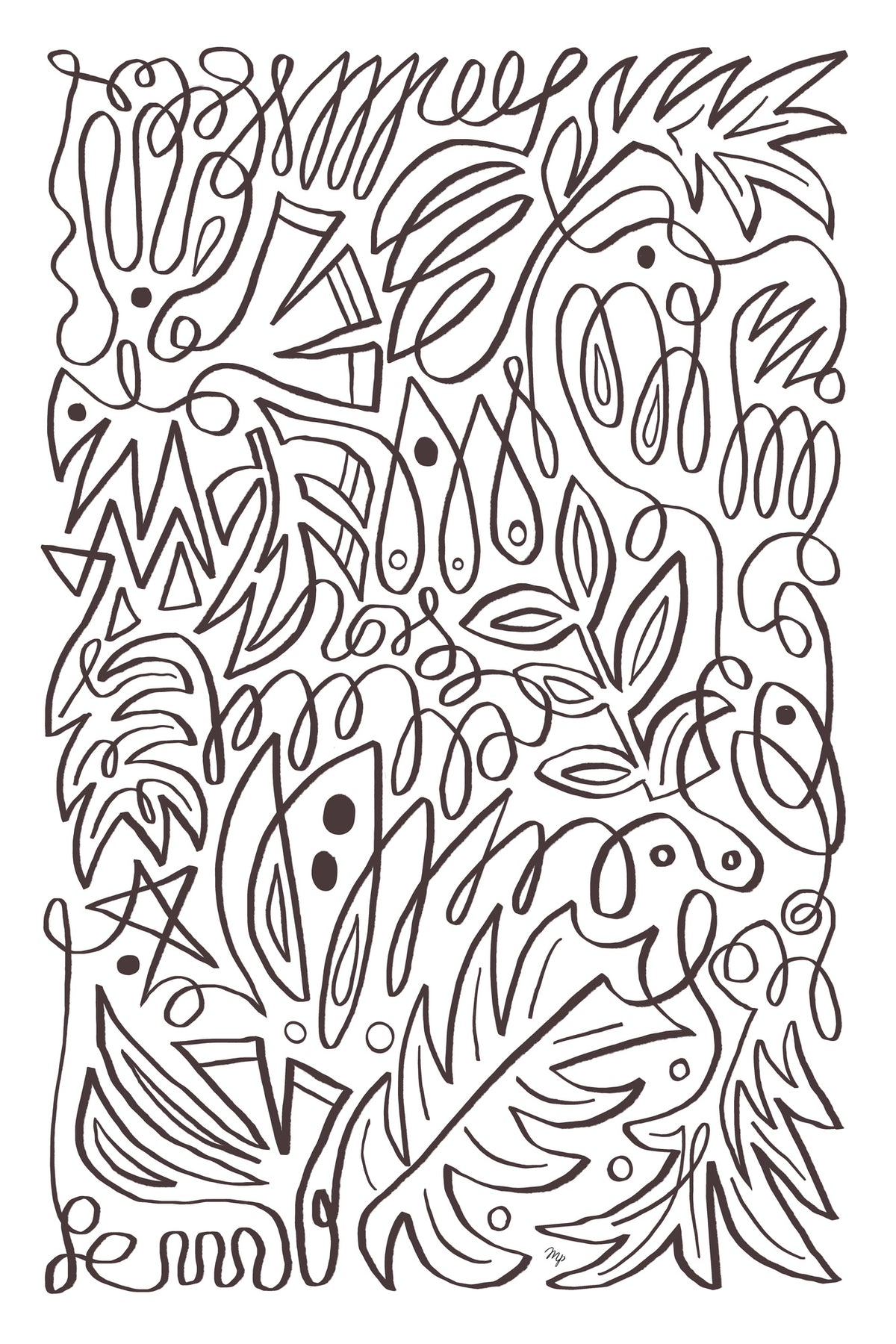 poster-print-jungle-line-dance